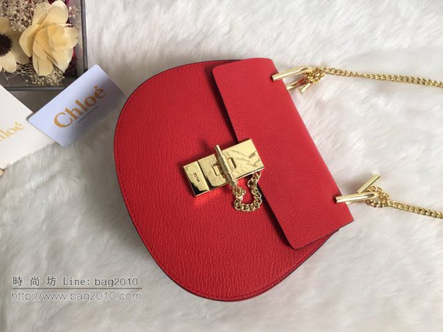 Chloe女包 克洛伊經典Drew三羊紋小豬包 Chole肩背斜挎包  jjh1331